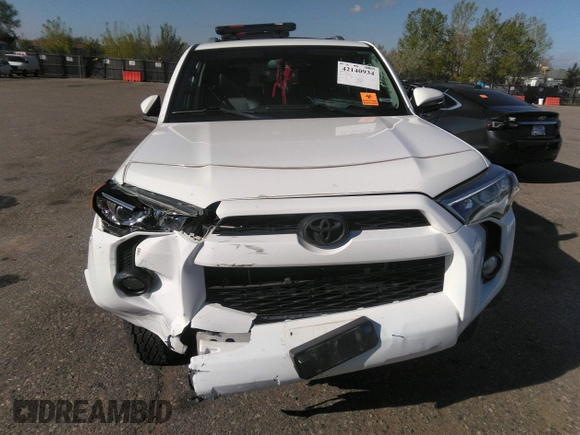 2017 Toyota 4Runner SR5 with VIN JTEBU5JR5H5415297, listed as a IAAI auction lot 42140934 with 116,101 mi miles and . Bid and sale history available at DreamBid. Image 12.