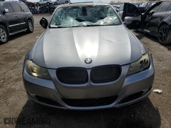 2010 BMW 3 Series 335i with VIN WBAPM7C50AA367346, listed as a Copart auction lot 50266965 with 121,205 mi miles and Salvage title. Bid and sale history available at DreamBid. Image 5.