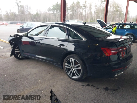 2022 Audi A6 Prestige with VIN WAUM2BF23NN052875, listed as a IAAI auction lot 41978928 with 36,104 mi miles. Bid and sale history available at carsss.com. Image 3.