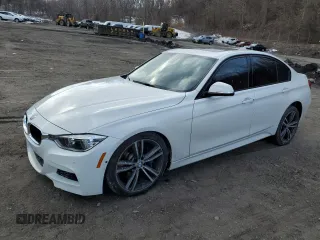 2017 BMW 3 Series 340i xDrive with VIN WBA8B7C34HA190285, listed as a Copart auction lot 42045855 with 60,509 mi miles and Salvage Title. Bid and sale history available at carsss.com. Image 1.