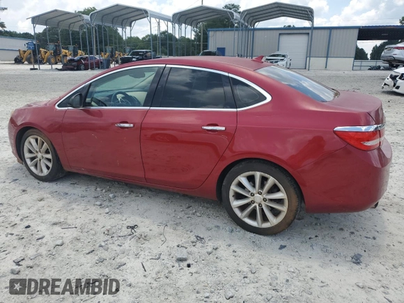 2014 Buick Verano with VIN 1G4PP5SK6E4132942, listed as a Copart auction lot 62924635 with 165,043 mi miles and Clean title. Bid and sale history available at DreamBid. Image 2.