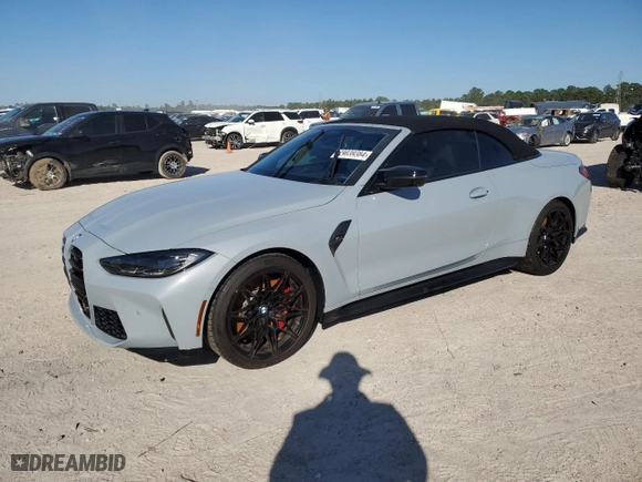 2024 BMW M4 Competition xDrive with VIN WBS33BA09RCN82182, listed as a Copart auction lot 79039384 with 6,643 mi miles and Non Repairable. Bid and sale history available at carsss.com. Image 1.