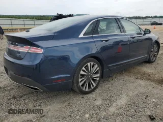 2017 Lincoln MKZ Select with VIN 3LN6L5C91HR641867, listed as a Copart auction lot 59538595 with 55,865 mi miles and Salvage title. Bid and sale history available at DreamBid. Image 3.