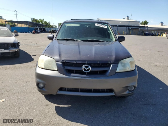 2006 Mazda Tribute LX with VIN 4F2YZ94126KM11512, listed as a Copart auction lot 56980524 with 174,423 mi miles and Clean Title. Bid and sale history available at carsss.com. Image 5.