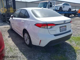 2024 Toyota Corolla Hybrid LE with VIN JTDBCMFE3R3050333, listed as a IAAI auction lot 41608560 with 8,649 mi miles. Bid and sale history available at carsss.com. Image 3.