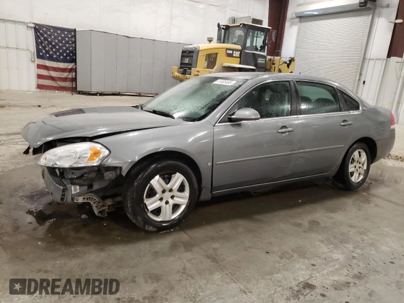 2008 Chevrolet Impala LS with VIN 2G1WB58K481377902, listed as a Copart auction lot 41485495 with 112,363 mi miles and Salvage Title. Bid and sale history available at DreamBid. Image 1.
