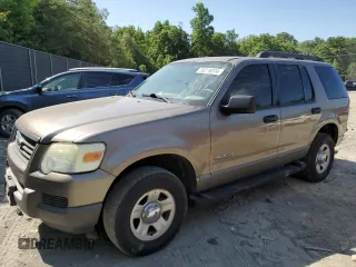 2006 Ford Explorer XLS with VIN 1FMEU62E86UB28909, listed as a Copart auction lot 58276074 with 158,630 mi miles and Salvage Title. Bid and sale history available at carsss.com. Image 1.