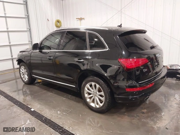 2016 Audi Q5 Premium with VIN WA1C2AFP5GA045015, listed as a IAAI auction lot 41656012 with 95,385 mi miles. Bid and sale history available at carsss.com. Image 3.