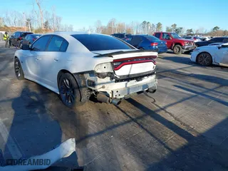 2020 Dodge Charger Scat Pack Widebody with VIN 2C3CDXGJ3LH244092, listed as a IAAI auction lot 41828294 with 107,568 mi miles. Bid and sale history available at carsss.com. Image 3.