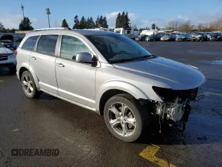 2016 Dodge Journey Crossroad Plus with VIN 3C4PDDGG9GT183294, listed as a Copart auction lot 85834374 with 123,658 mi miles and Salvage title. Bid and sale history available at DreamBid. Image 4.
