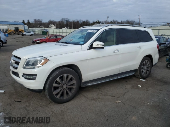 2015 Mercedes-Benz GL-Class GL 450 with VIN 4JGDF6EE5FA543947, listed as a Copart auction lot 72813852 with 121,977 mi miles. Bid and sale history available at carsss.com. Image 1.
