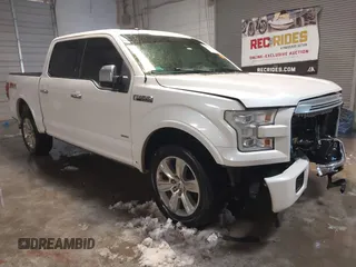 2017 Ford F-150 XL with VIN 1FTEW1EG4HFB21526, listed as a IAAI auction lot 41276000 with 170,130 mi miles. Bid and sale history available at carsss.com. Image 1.