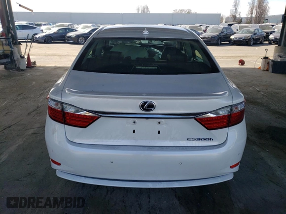 2013 Lexus ES 300h Hybrid with VIN JTHBW1GG1D2035591, listed as a Copart auction lot 47345825 with 159,737 mi miles and Salvage Title. Bid and sale history available at carsss.com. Image 6.