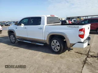 2015 Toyota Tundra 4WD Truck Platinum with VIN 5TFAW5F13FX460740, listed as a Copart auction lot 84609664 with 89,456 mi miles and Salvage Title. Bid and sale history available at carsss.com. Image 2.