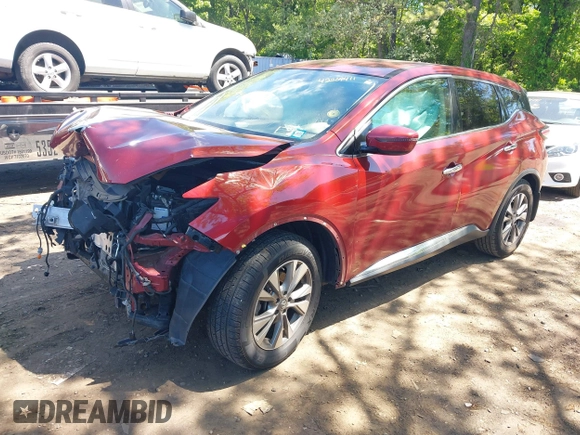 2016 Nissan Murano S z VIN 5N1AZ2MH6GN130914, wystawiony jako IAAI lot #42269411 z przebiegiem 103 231 mil mil oraz . Historia ofert i sprzedaży dostępna na DreamBid. Obrazek 17.