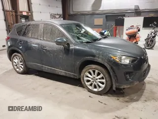 2013 Mazda CX-5 Grand Touring with VIN JM3KE2DE3D0128449, listed as a IAAI auction lot 41161558 with 108,618 mi miles. Bid and sale history available at carsss.com. Image 1.