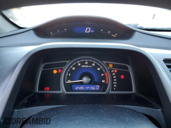 2011 Honda Civic Cpe LX with VIN 2HGFG1B69BH503202, listed as a Copart auction lot 45139915 with 124,951 mi miles and Salvage Title. Bid and sale history available at carsss.com. Image 9.