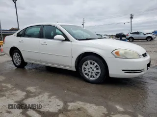 2008 Chevrolet Impala with VIN 2G1WS583789272393, listed as a Copart auction lot 82238404 with 194,548 mi miles and Salvage Title. Bid and sale history available at DreamBid. Image 4.