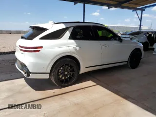 2023 Genesis GV70 Sport with VIN KMUMCDTC3PU084756, listed as a Copart auction lot 53306245 with 27,682 mi miles and Salvage Title. Bid and sale history available at DreamBid. Image 3.