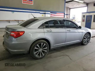2014 Chrysler 200 Touring with VIN 1C3CCBBBXEN185333, listed as a Copart auction lot 57068685 with 130,402 mi miles and Salvage title. Bid and sale history available at DreamBid. Image 3.