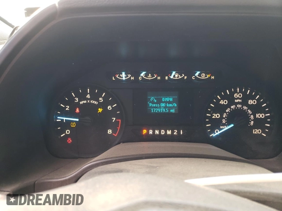 2018 Ford F-150 XL with VIN 1FTMF1CB7JFB12392, listed as a Copart auction lot 49293455 with 172,919 mi miles and Salvage Title. Bid and sale history available at carsss.com. Image 9.