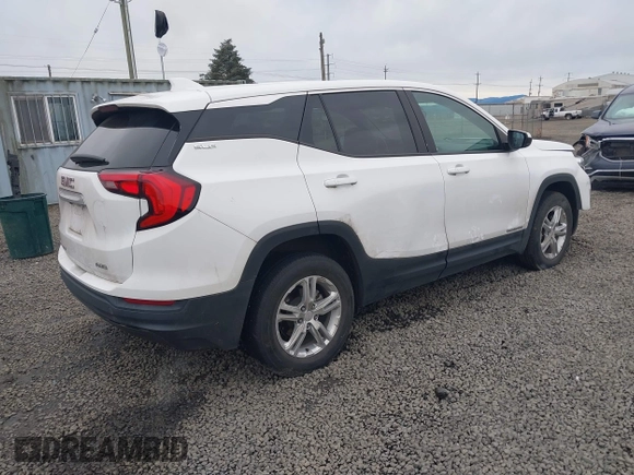 2021 GMC Terrain SLE with VIN 3GKALTEV8ML353620, listed as a IAAI auction lot 41646175 with 38,545 mi miles and . Bid and sale history available at carsss.com. Image 4.