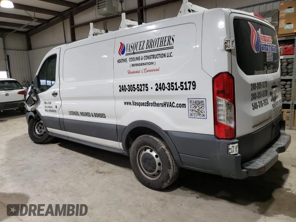 2016 Ford Transit Cargo with VIN 1FTYE1ZM8GKB50176, listed as a Copart auction lot 88373235 with 192,869 mi miles and Salvage Title. Bid and sale history available at carsss.com. Image 2.