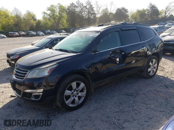 2016 Chevrolet Traverse LT with VIN 1GNKVGKD3GJ168326, listed as a Copart auction lot 51794255 with 122,505 mi miles and Salvage Title. Bid and sale history available at DreamBid. Image 1.