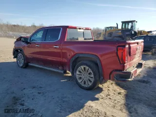 2020 GMC Sierra 1500 Denali with VIN 1GTU9FELXLZ111796, listed as a Copart auction lot 47269715 with 42,840 mi miles and Salvage Title. Bid and sale history available at carsss.com. Image 2.