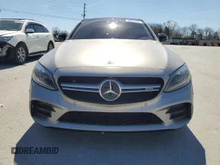 2019 Mercedes-Benz C 43 AMG with VIN 55SWF6EB7KU309344, listed as a Copart auction lot 50635725 with 64,153 mi miles and Salvage title. Bid and sale history available at DreamBid. Image 5.