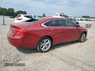2015 Chevrolet Impala LT with VIN 2G1115SL4F9138895, listed as a Copart auction lot 57629045 with 206,269 mi miles and Salvage title. Bid and sale history available at DreamBid. Image 3.