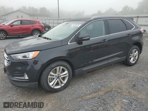 2020 Ford Edge SEL with VIN 2FMPK4J92LBA15448, listed as a Copart auction lot 64000535 with 159,571 mi miles and Salvage title. Bid and sale history available at DreamBid. Image 1.