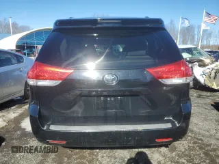 2013 Toyota Sienna LE with VIN 5TDJK3DC6DS063871, listed as a Copart auction lot 47180495 with 214,404 mi miles and Clean Title. Bid and sale history available at carsss.com. Image 6.