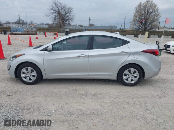 2016 Hyundai Elantra SE with VIN 5NPDH4AE7GH728956, listed as a IAAI auction lot 42060018 with 199,829 mi miles. Bid and sale history available at carsss.com. Image 14.