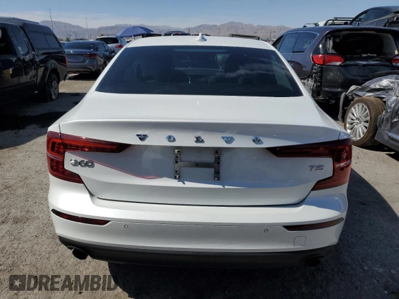 2020 Volvo S60 Momentum with VIN 7JR102FK2LG034687, listed as a Copart auction lot 59470314 with 56,012 mi miles and Salvage Title. Bid and sale history available at carsss.com. Image 6.
