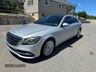 2018 Mercedes-Benz S 560 с VIN WDDUG8GB5JA395216, выставлен на аукционе Copart как лот 65733785 с пробегом 77 831 миль миль и Чистый • Clean title. История ставок и продаж доступна на DreamBid. Изображение 1.