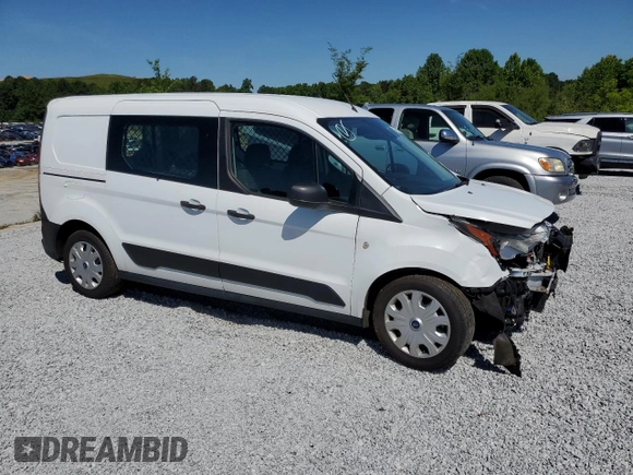 2021 Ford Transit Connect XL z VIN NM0LS7E22M1483255, wystawiony jako Copart lot #55010964 z przebiegiem 49 594 mil mil oraz Czysty tytuł • Clean title. Historia ofert i sprzedaży dostępna na DreamBid. Obrazek 4.