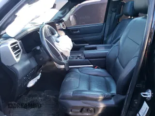 2023 Toyota Tundra Platinum with VIN 5TFNA5DB3PX084778, listed as a Copart auction lot 87190314 with 19,051 mi miles and Salvage title. Bid and sale history available at DreamBid. Image 7.