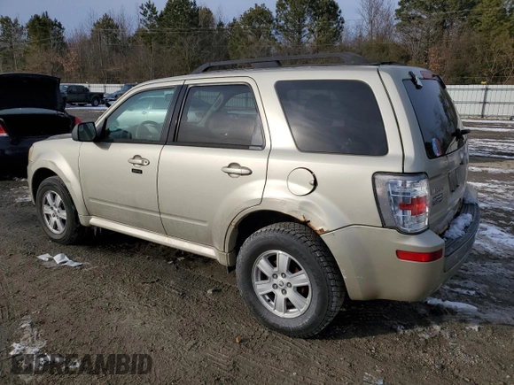 2010 Mercury Mariner with VIN 4M2CN9BG6AKJ08457, listed as a Copart auction lot 89189845 with 138,940 mi miles and Clean title. Bid and sale history available at DreamBid. Image 2.