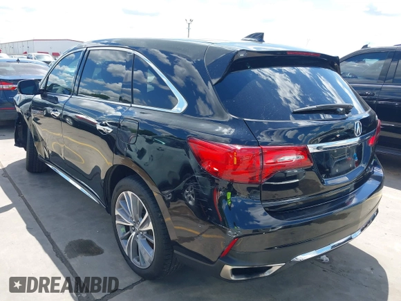 2017 Acura MDX Technology z VIN 5J8YD4H50HL007170, wystawiony jako IAAI lot #42220982 z przebiegiem 102 686 mil mil oraz . Historia ofert i sprzedaży dostępna na DreamBid. Obrazek 3.