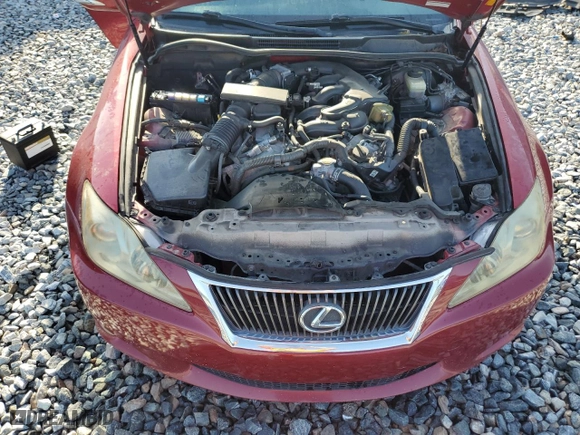 2010 Lexus IS 250 with VIN JTHBF5C26A5118591, listed as a Copart auction lot 51152045 with NaN miles and Salvage Title. Bid and sale history available at carsss.com. Image 11.