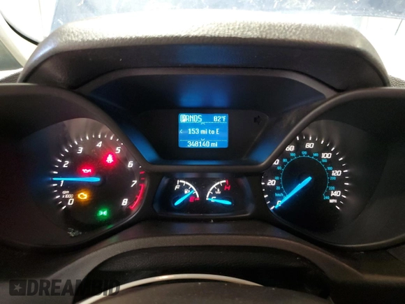 2014 Ford Transit Connect XLT with VIN NM0LE7F71E1156803, listed as a Copart auction lot 63474245 with 348,140 mi miles and Salvage title. Bid and sale history available at DreamBid. Image 9.