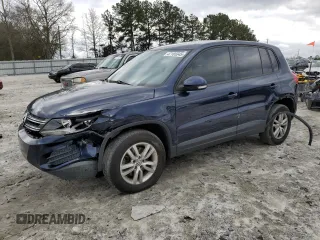 2013 Volkswagen Tiguan SE z VIN WVGBV3AX4DW592802, wystawiony jako Copart lot #47165345 z przebiegiem 124 458 mil mil oraz Szkody całkowita. Historia ofert i sprzedaży dostępna na DreamBid. Obrazek 1.