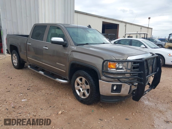 2015 GMC Sierra 1500 SLT with VIN 3GTU2VEC9FG173158, listed as a IAAI auction lot 41934631 with 207,226 mi miles and . Bid and sale history available at DreamBid. Image 1.