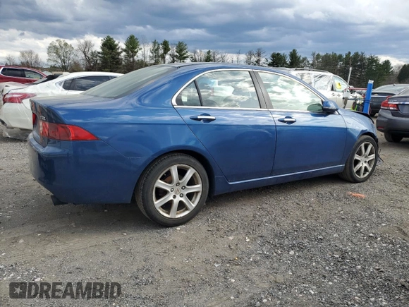 2004 Acura TSX with VIN JH4CL96804C005546, listed as a Copart auction lot 50717235 with 274,971 mi miles and Salvage title. Bid and sale history available at DreamBid. Image 3.