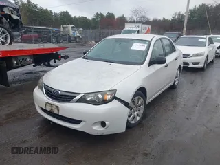 2008 Subaru Impreza Sedan (Natl) i w/Premium Pkg with VIN JF1GE61678H502027, listed as a IAAI auction lot 41976204 with 107,381 mi miles. Bid and sale history available at carsss.com. Image 2.