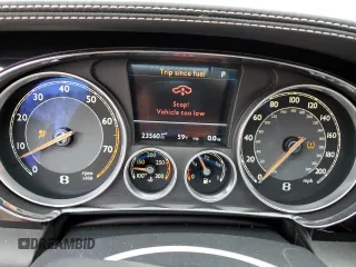 2014 Bentley Continental GT with VIN SCBGT3ZA3EC091468, listed as a Copart auction lot 48203215 with 23,560 mi miles and Clean Title. Bid and sale history available at DreamBid. Image 9.
