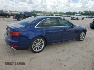 2019 Audi A4 Premium Plus with VIN WAUENAF45KN001851, listed as a Copart auction lot 61683595 with 79,444 mi miles and Salvage title. Bid and sale history available at DreamBid. Image 3.