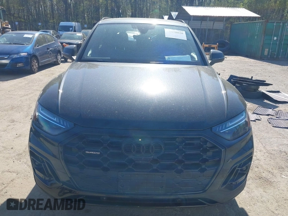 2024 Audi Q5 S line Prestige with VIN WA1FAAFY5R2134976, listed as a IAAI auction lot 42058820 with 3,773 mi miles and . Bid and sale history available at DreamBid. Image 13.