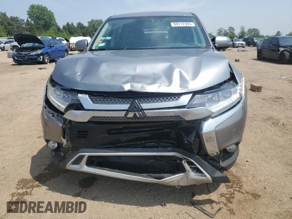 2019 Mitsubishi Outlander SE z VIN JA4AD3A33KZ042531, wystawiony jako Copart lot #59717395 z przebiegiem 125 416 mil mil oraz Szkoda całkowita • Salvage title. Historia ofert i sprzedaży dostępna na DreamBid. Obrazek 5.